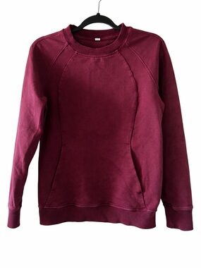 lululemon athletica Women's Crewneck Sweater in Burgundy